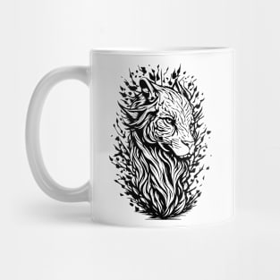 The wild cat Mug